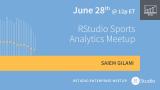 RStudio Sports Analytics Meetup: SportsDataverse Initiative
