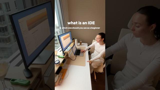What is an IDE & which one should you use as a beginner